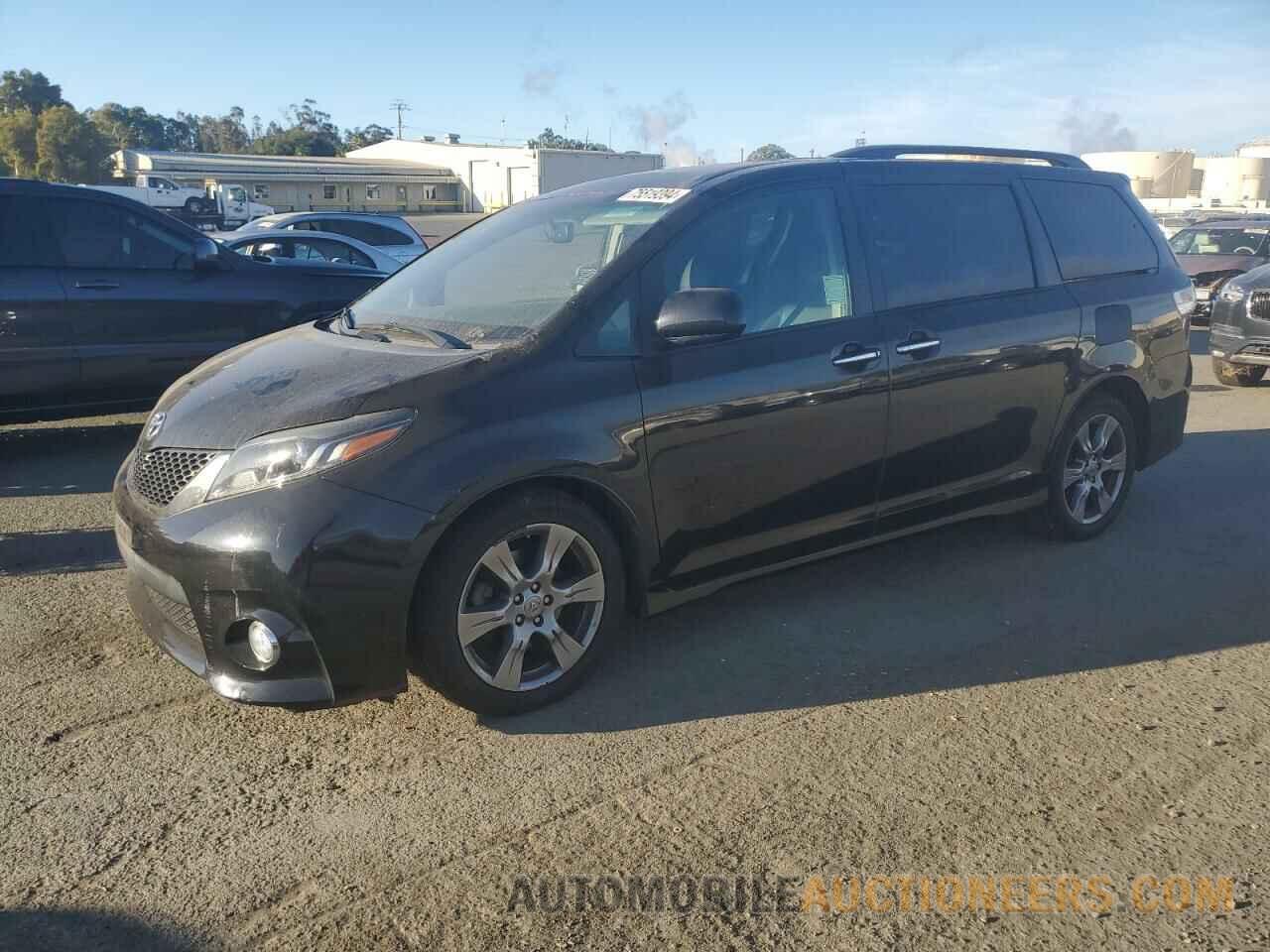 5TDXZ3DC3HS879335 TOYOTA SIENNA 2017