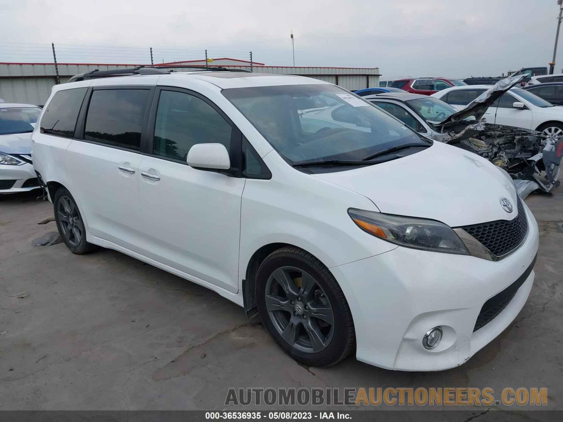 5TDXZ3DC3HS884650 TOYOTA SIENNA 2017