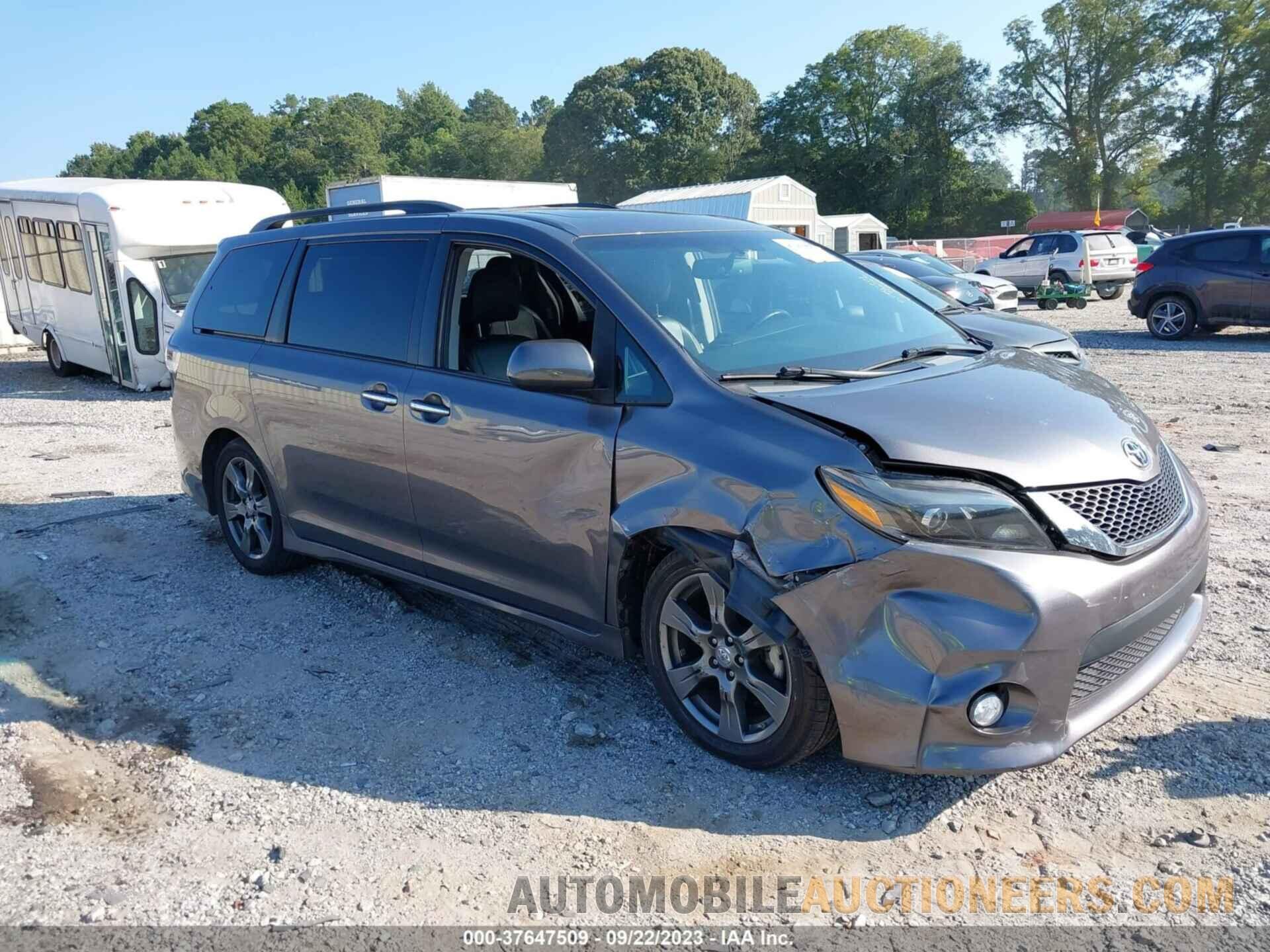 5TDXZ3DC3HS893901 TOYOTA SIENNA 2017