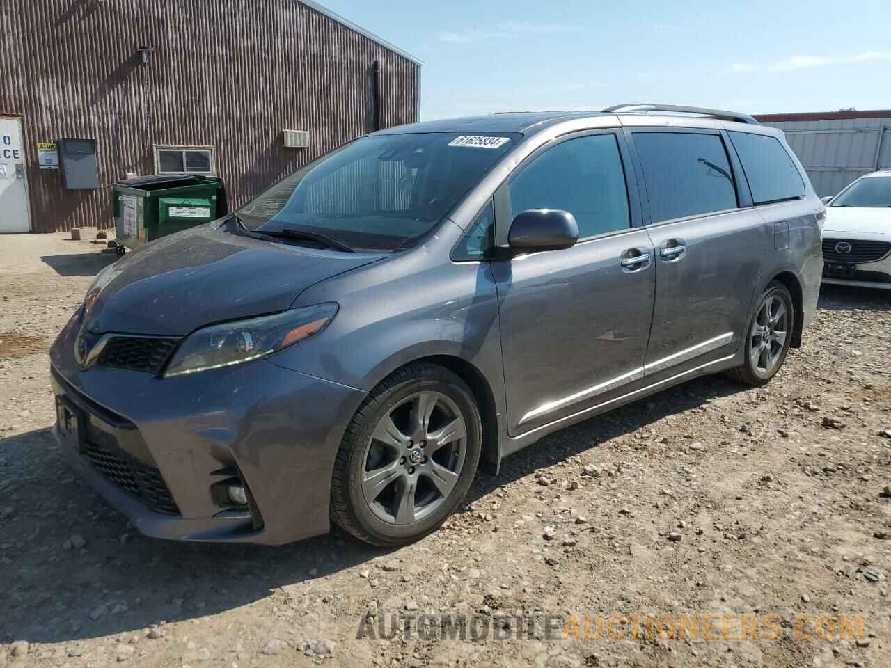 5TDXZ3DC3JS912761 TOYOTA SIENNA 2018