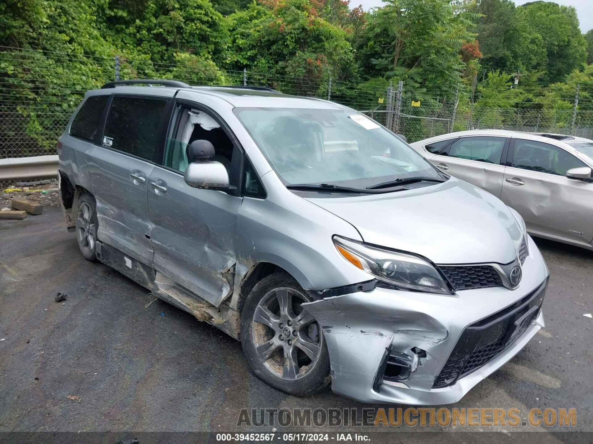 5TDXZ3DC3KS967597 TOYOTA SIENNA 2019