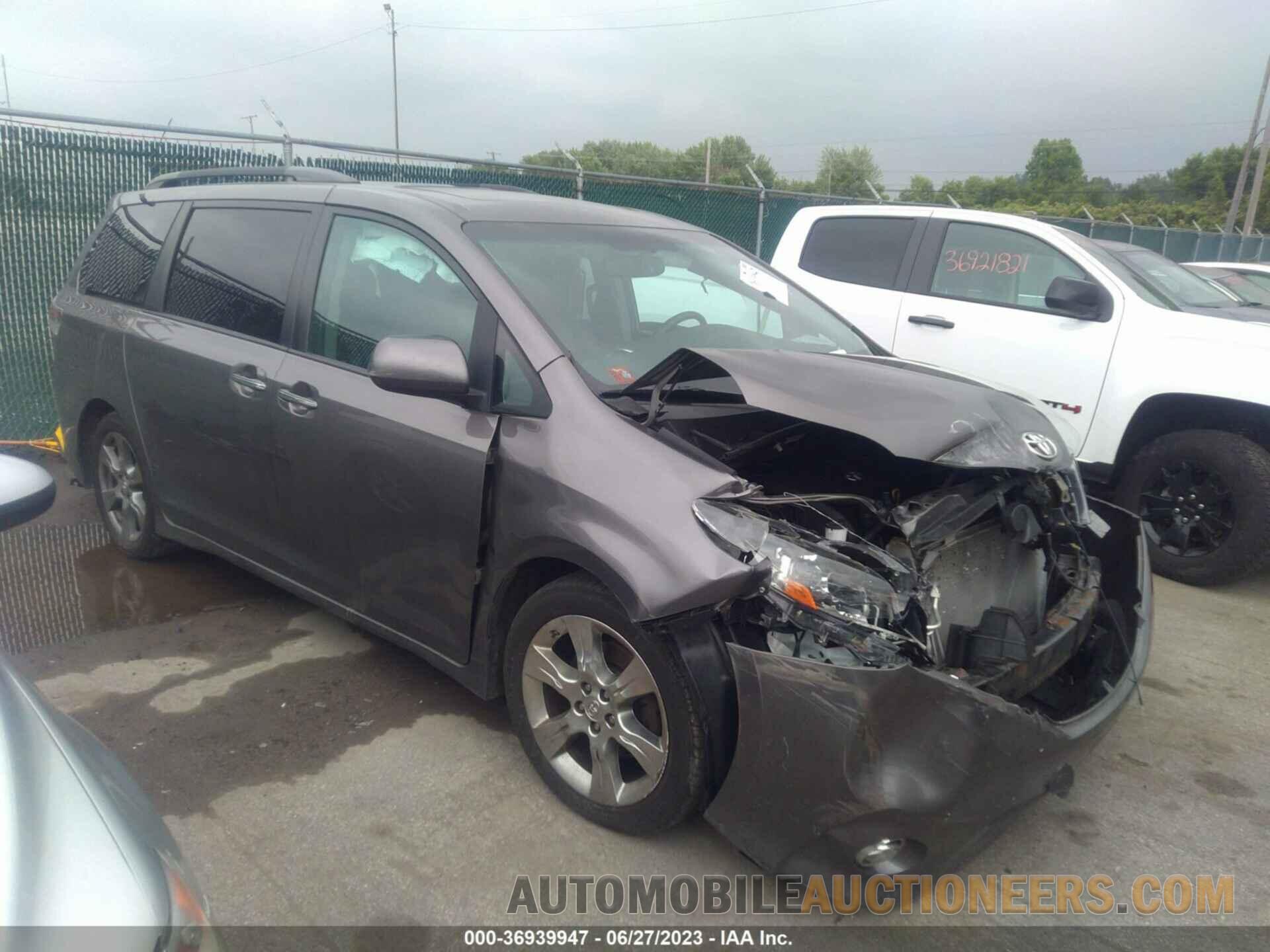 5TDXZ3DC4HS769927 TOYOTA SIENNA 2017