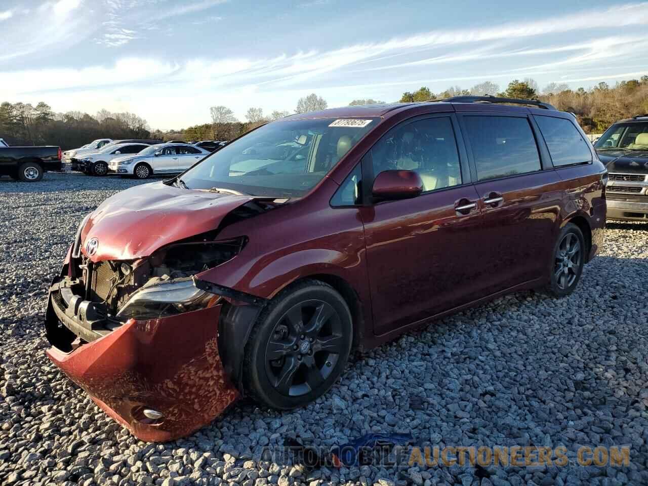 5TDXZ3DC4HS784203 TOYOTA SIENNA 2017