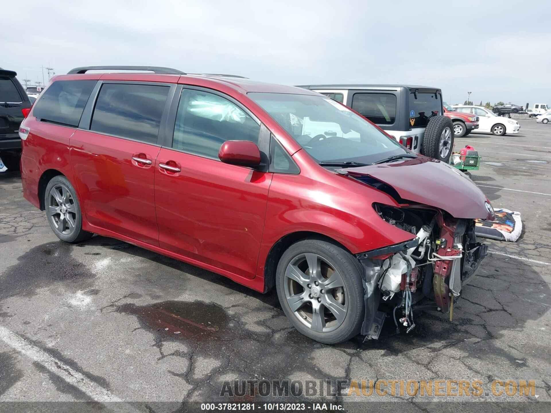 5TDXZ3DC4HS858736 TOYOTA SIENNA 2017