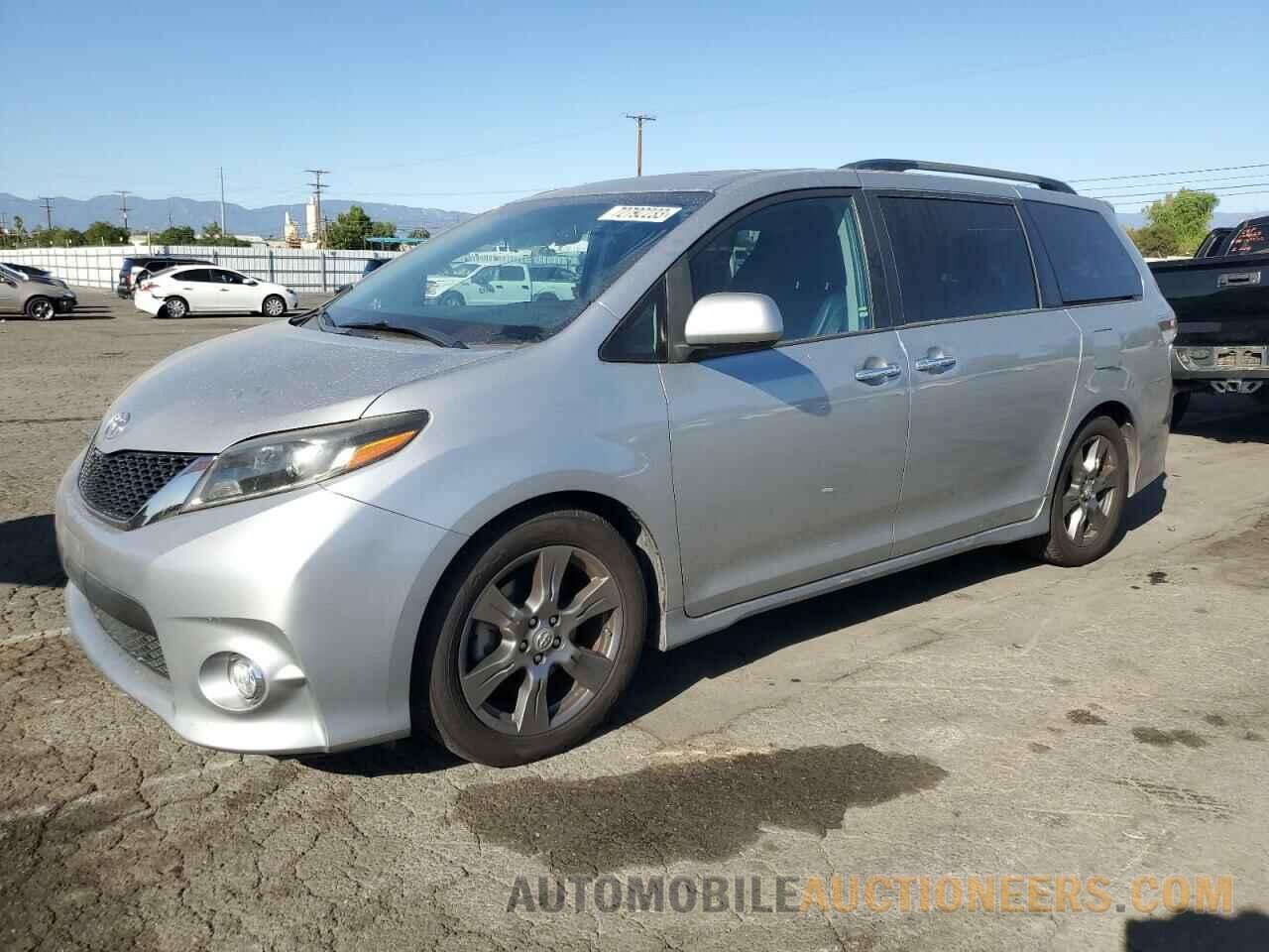 5TDXZ3DC4HS881711 TOYOTA SIENNA 2017