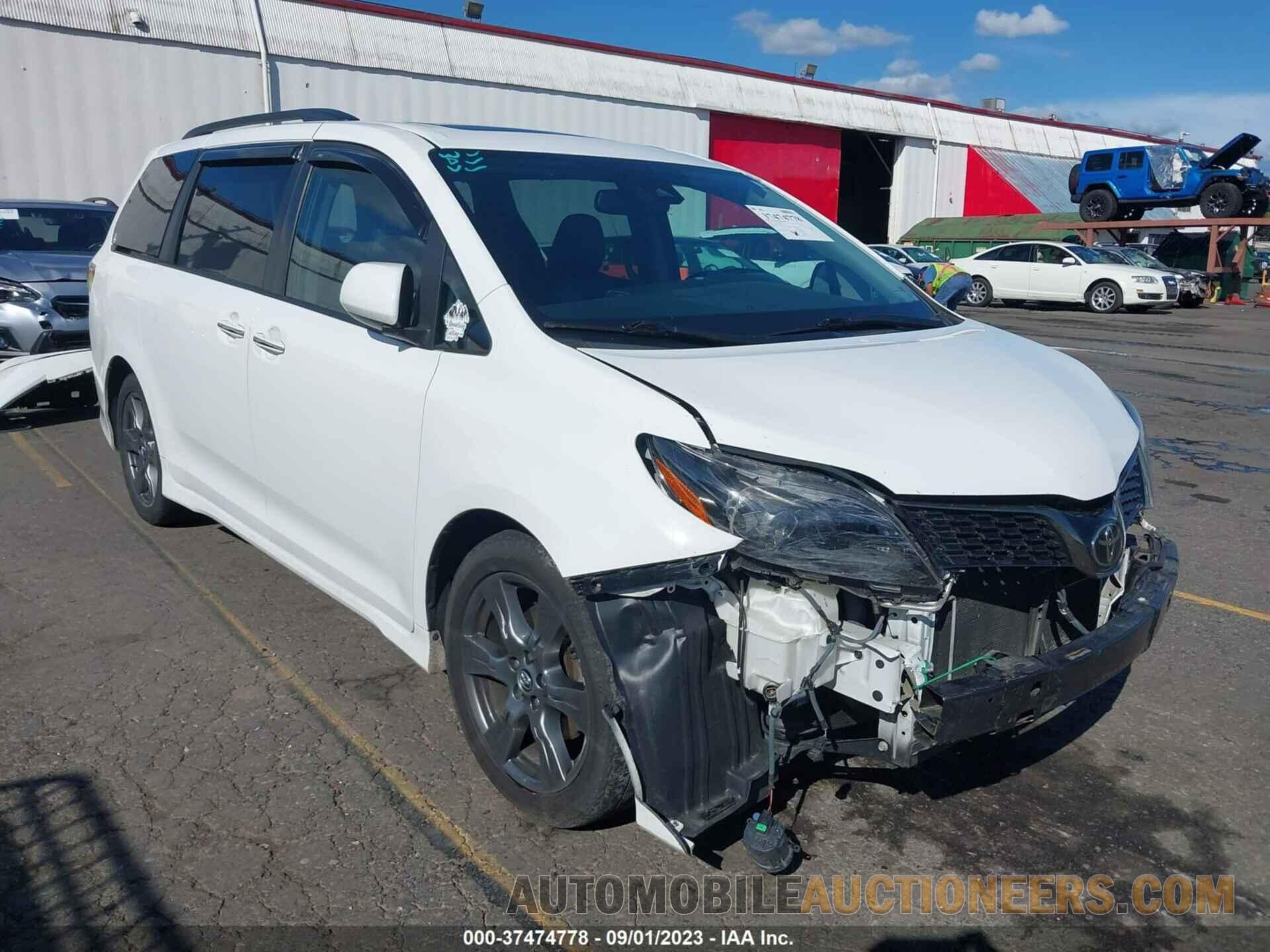 5TDXZ3DC4JS913238 TOYOTA SIENNA 2018