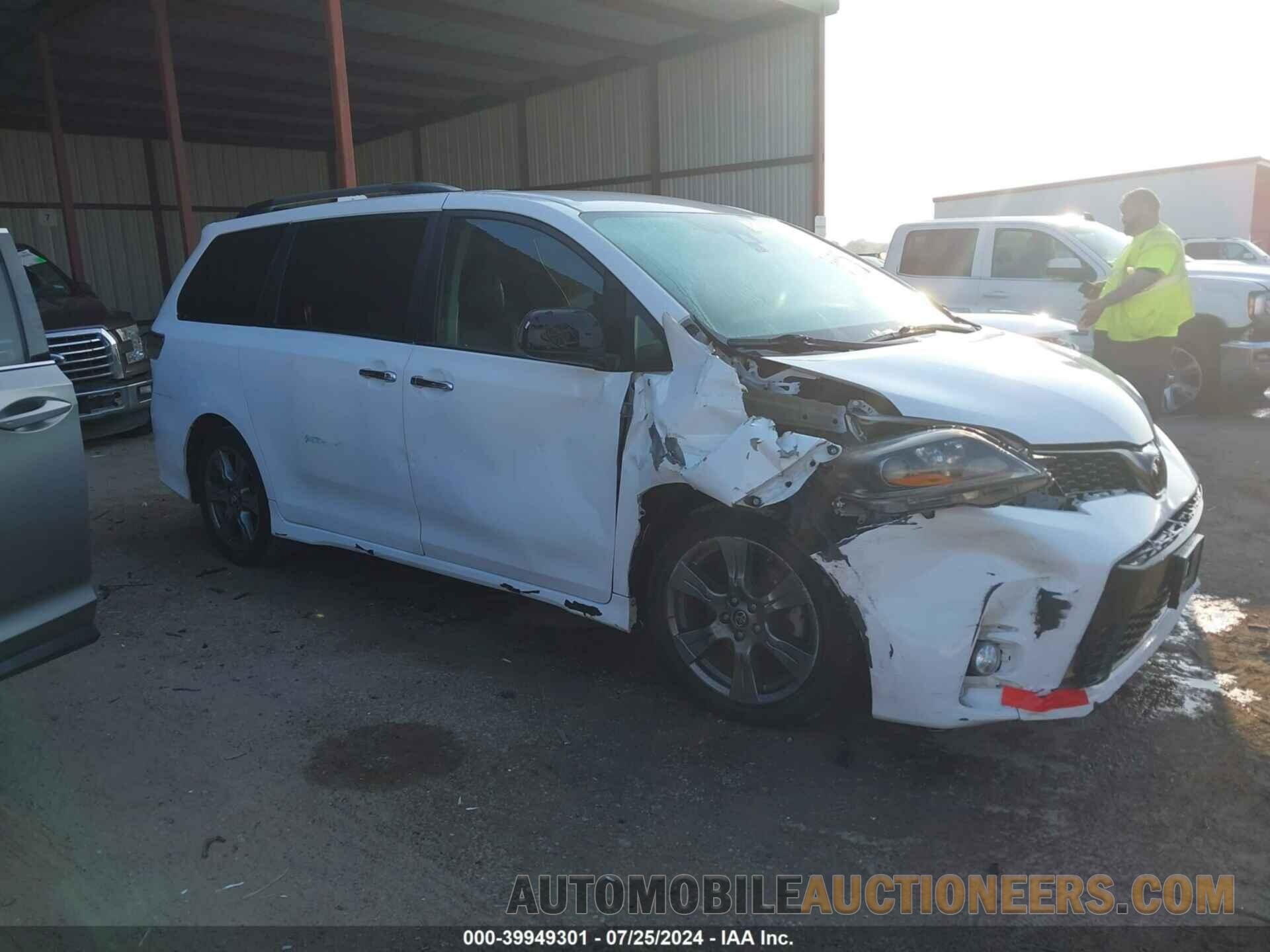 5TDXZ3DC4JS925728 TOYOTA SIENNA 2018