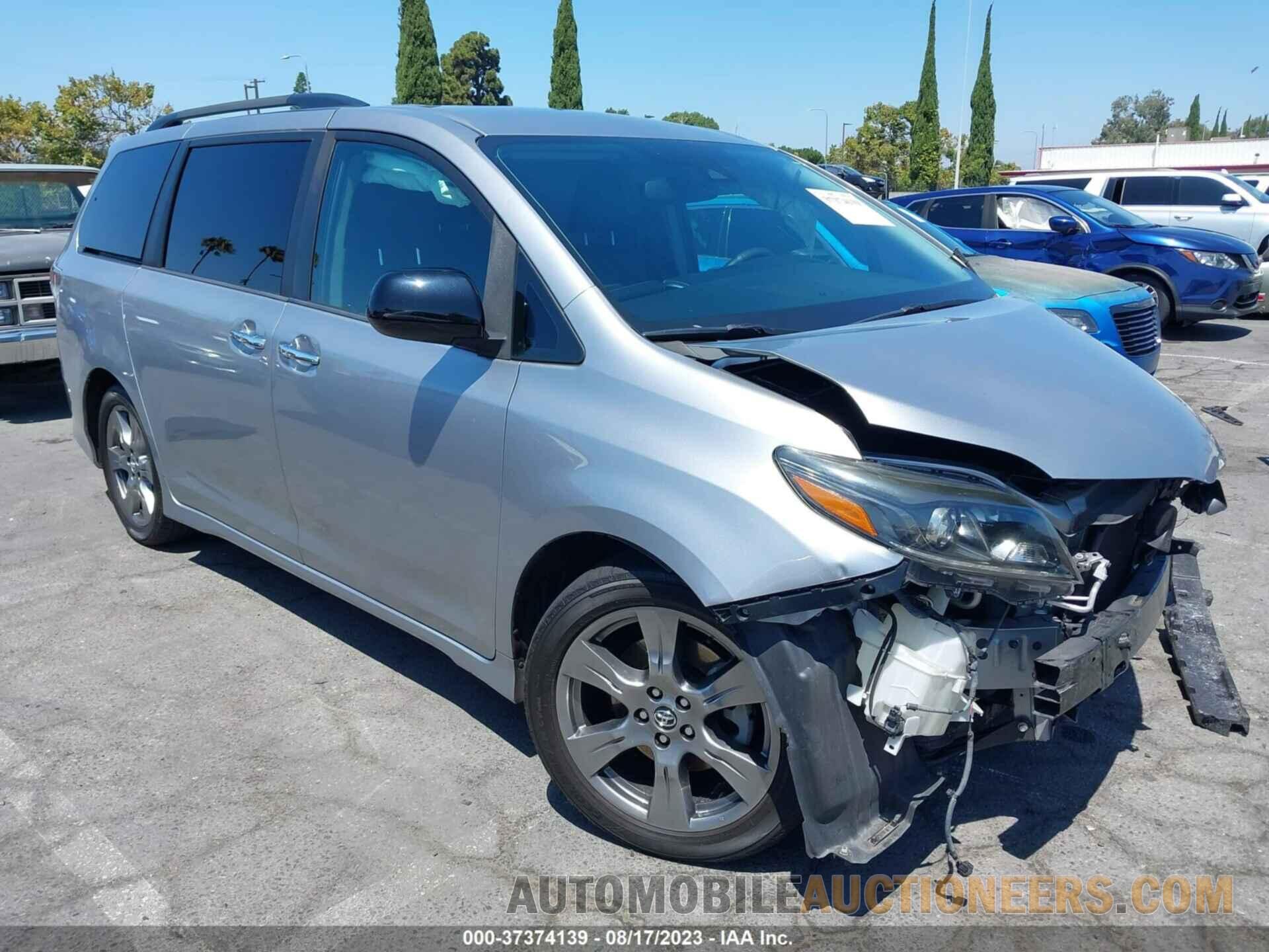 5TDXZ3DC4JS936972 TOYOTA SIENNA 2018