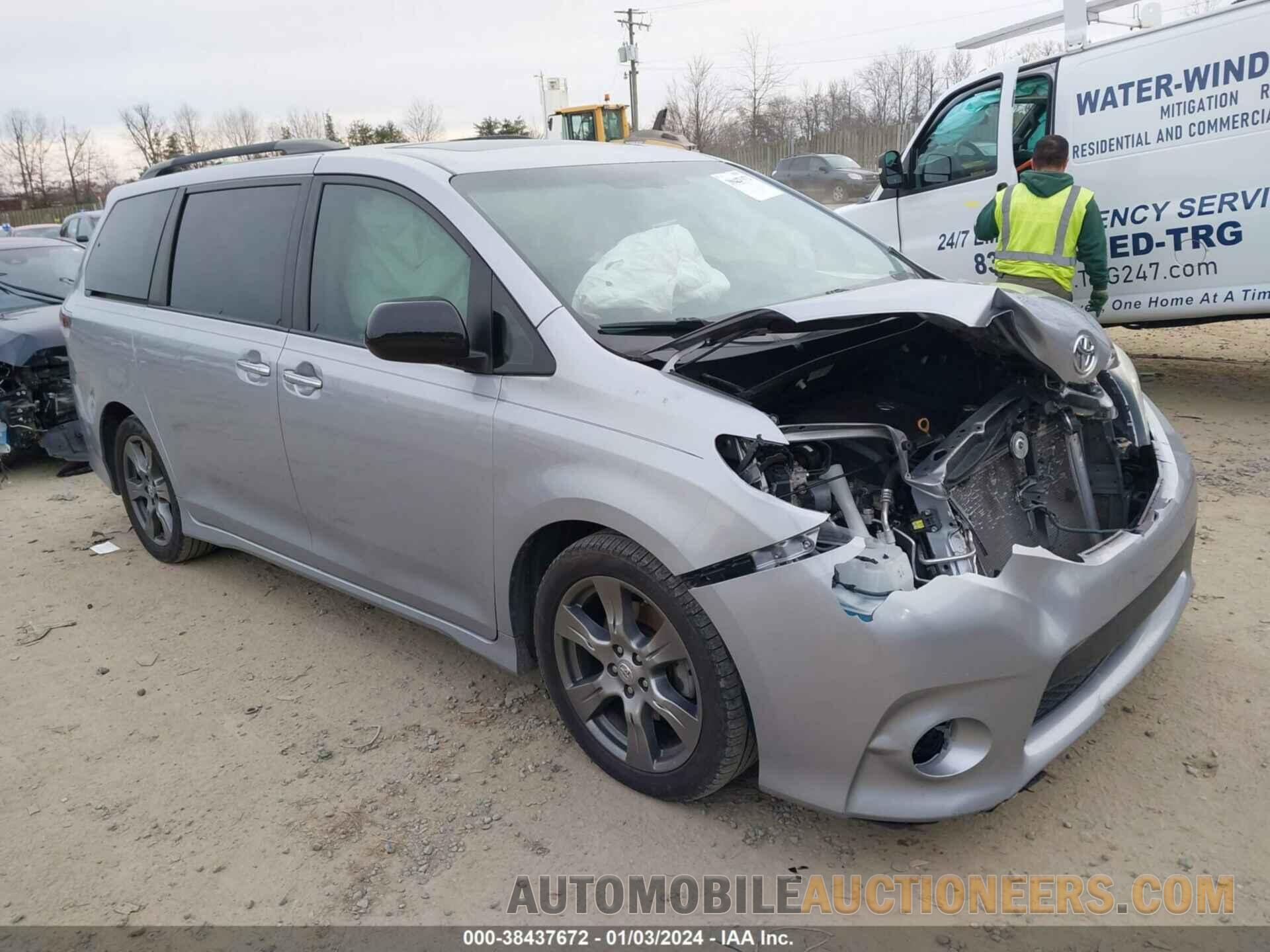 5TDXZ3DC5HS777793 TOYOTA SIENNA 2017