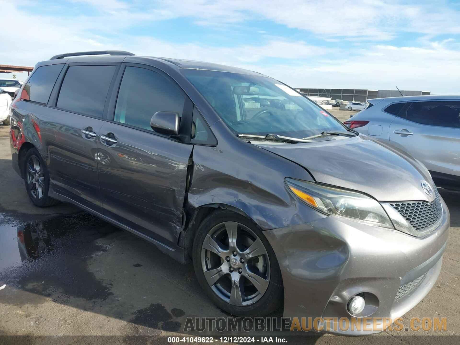 5TDXZ3DC5HS782699 TOYOTA SIENNA 2017