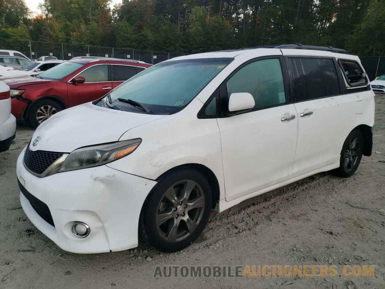 5TDXZ3DC5HS787160 TOYOTA SIENNA 2017