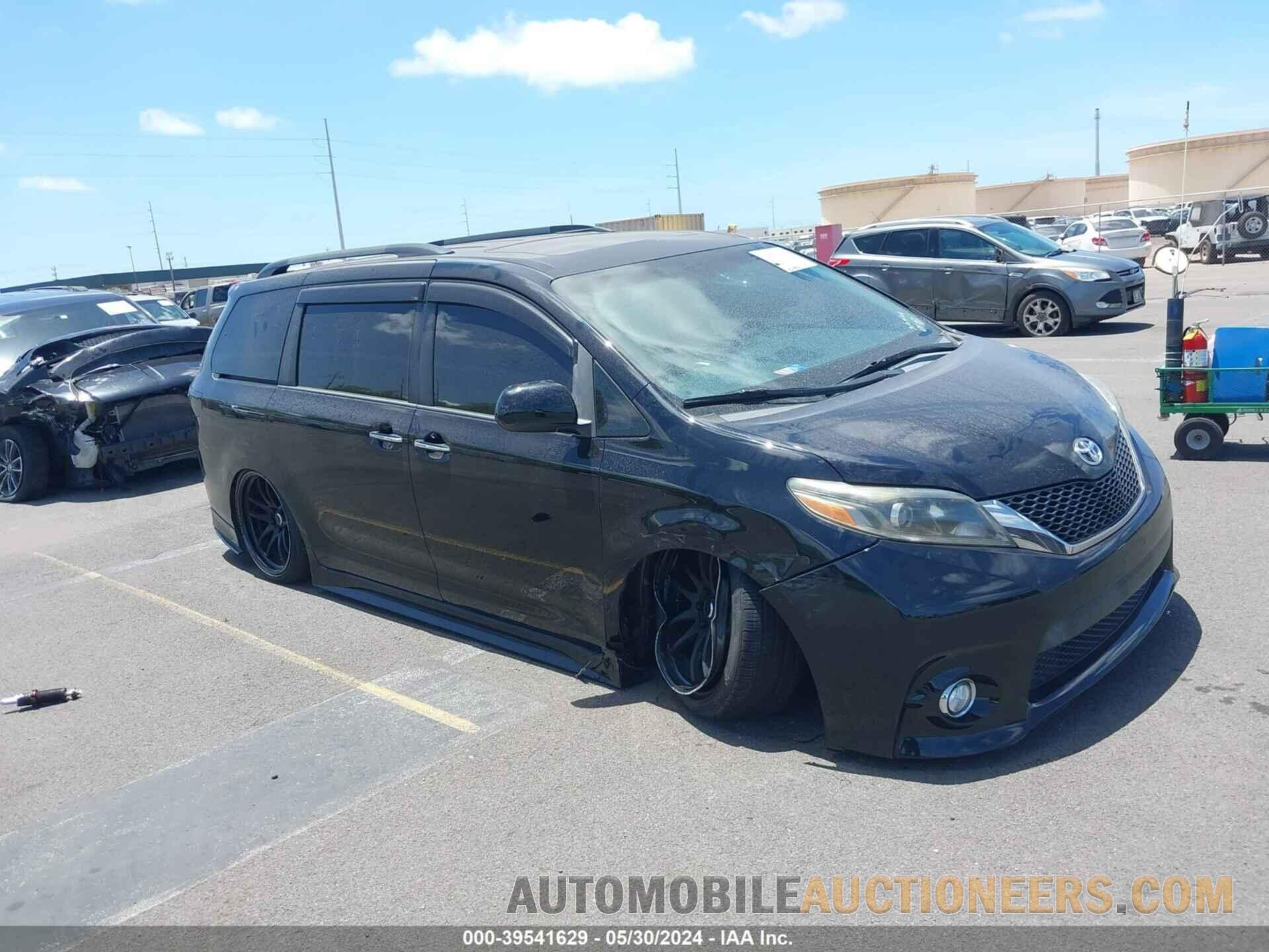 5TDXZ3DC5HS791774 TOYOTA SIENNA 2017