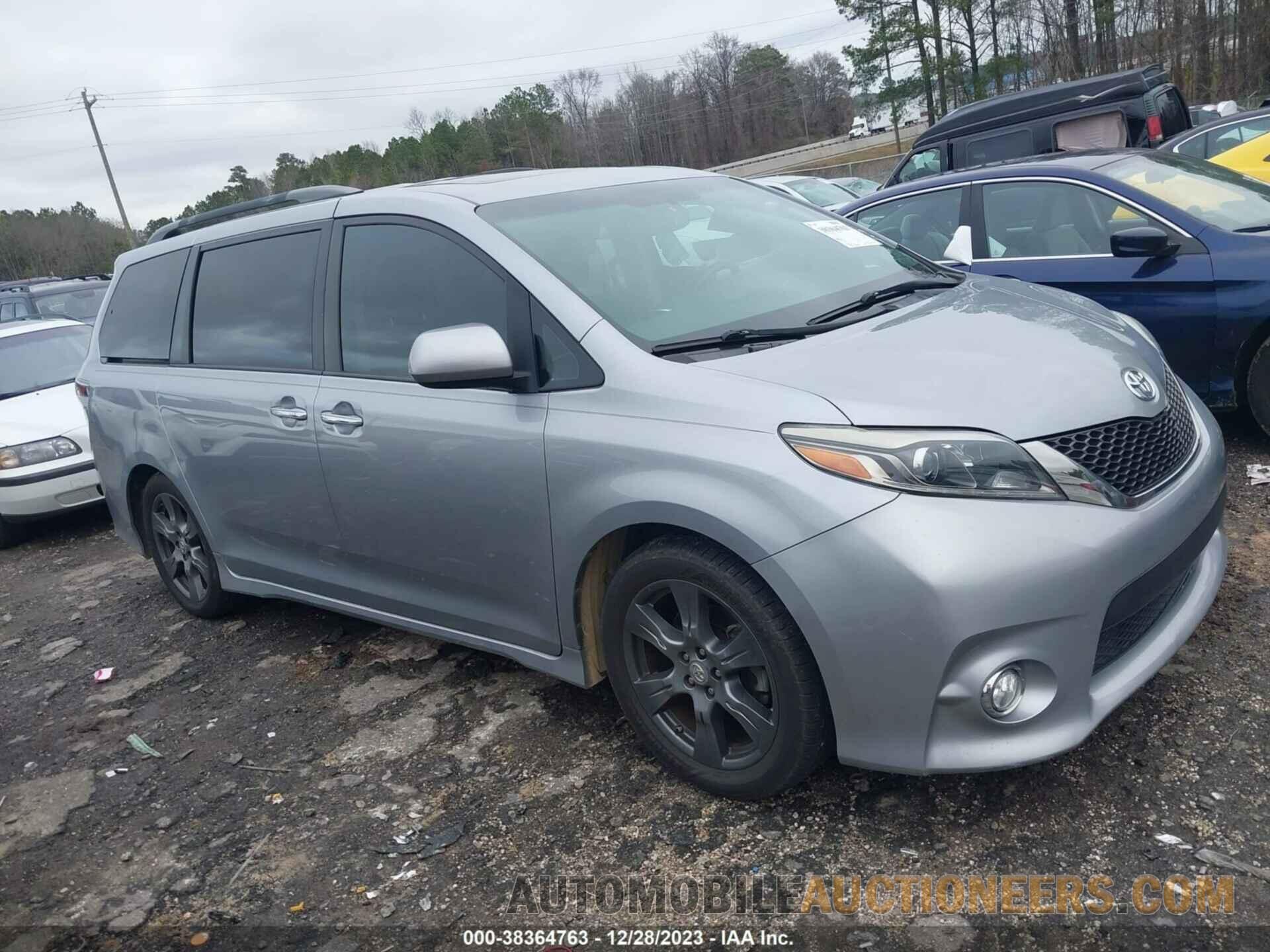 5TDXZ3DC5HS792844 TOYOTA SIENNA 2017