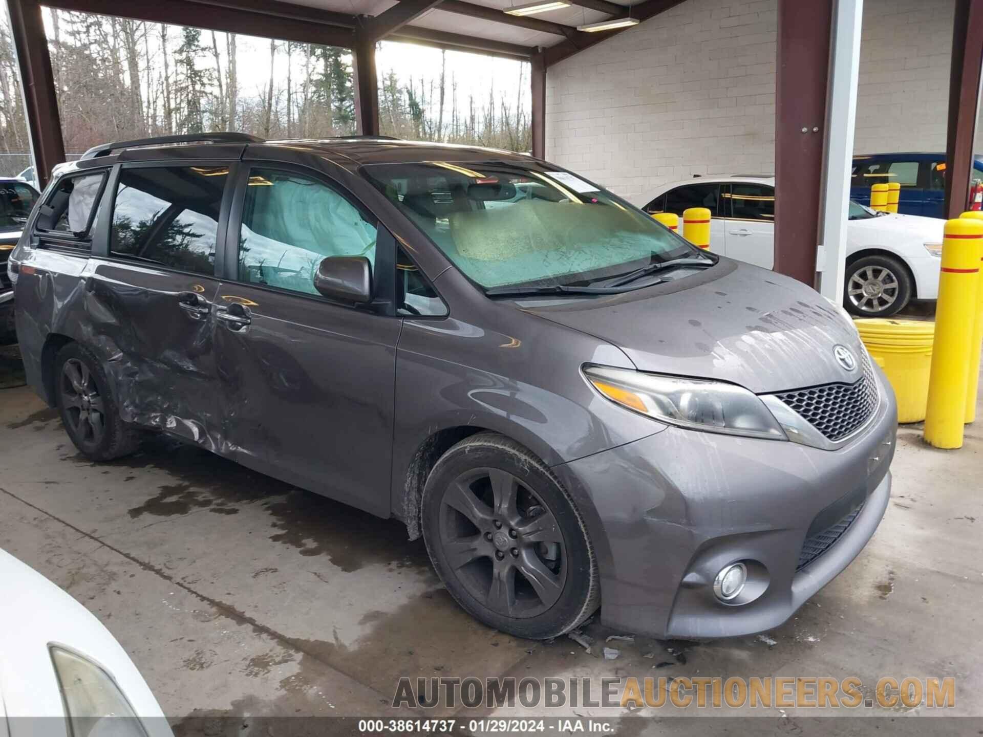 5TDXZ3DC5HS801980 TOYOTA SIENNA 2017