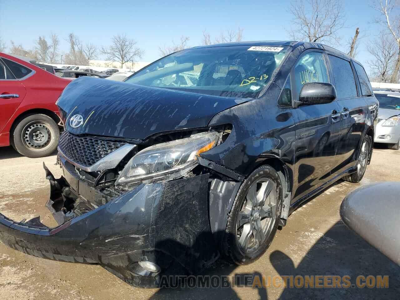 5TDXZ3DC5HS847146 TOYOTA SIENNA 2017