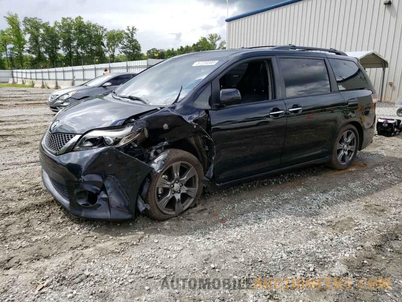 5TDXZ3DC5HS885167 TOYOTA SIENNA 2017