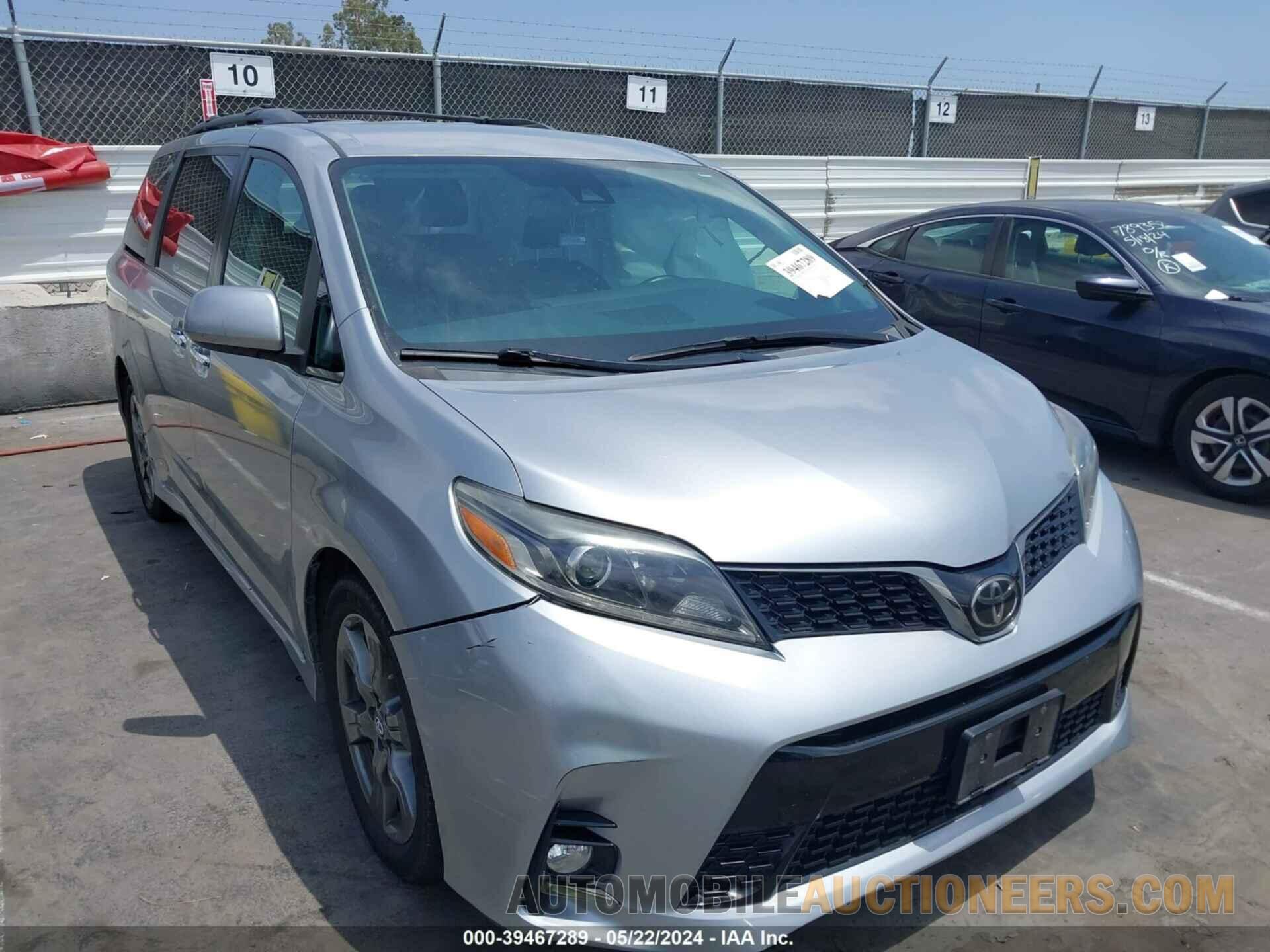 5TDXZ3DC5JS902118 TOYOTA SIENNA 2018