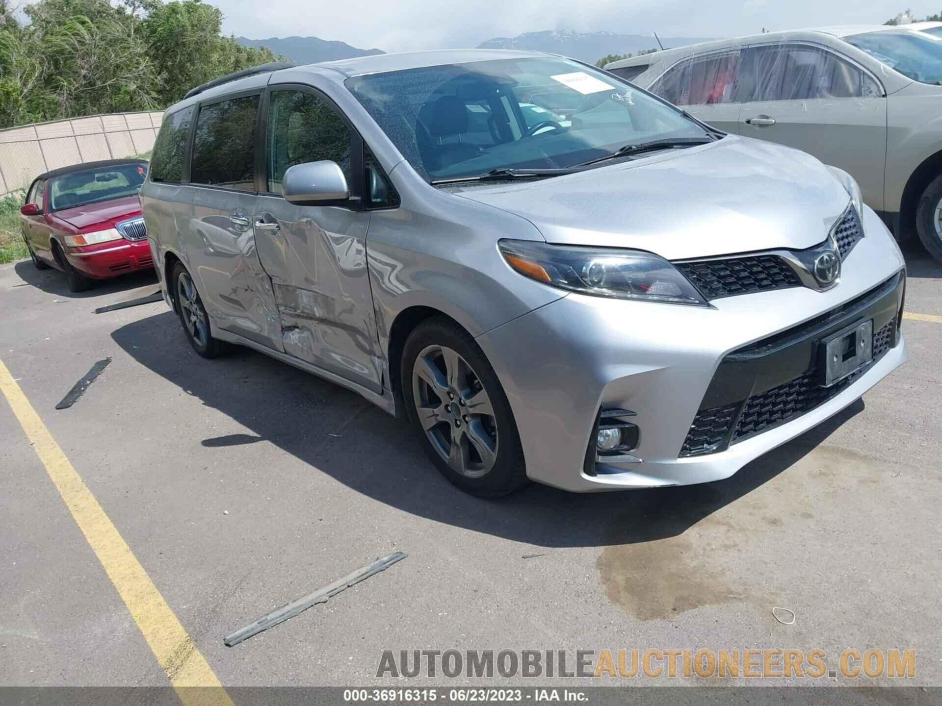 5TDXZ3DC5JS922921 TOYOTA SIENNA 2018