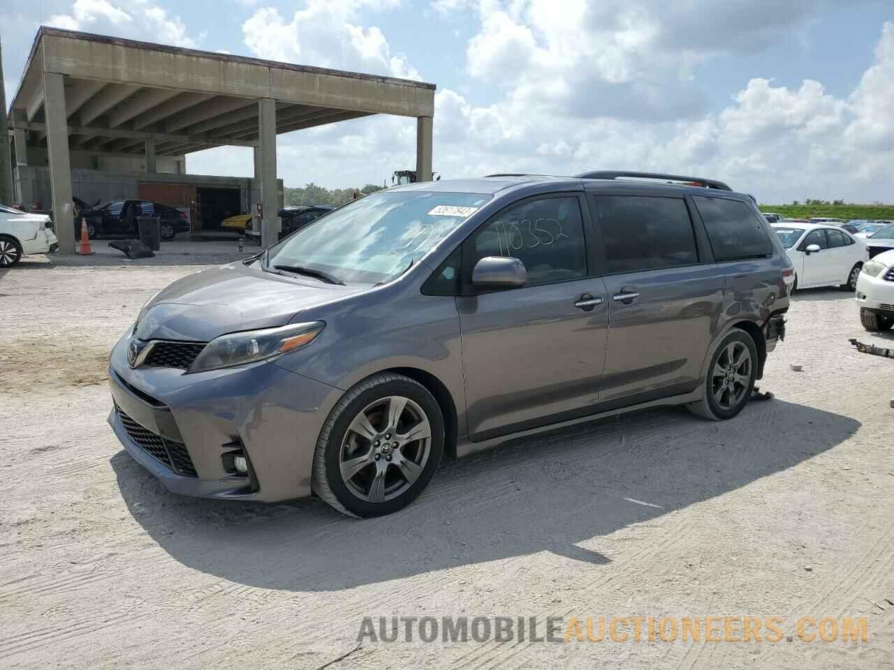 5TDXZ3DC5JS937869 TOYOTA SIENNA 2018