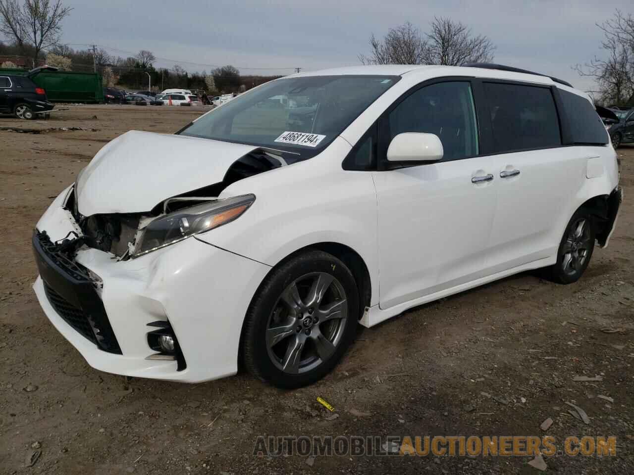 5TDXZ3DC5KS985910 TOYOTA SIENNA 2019