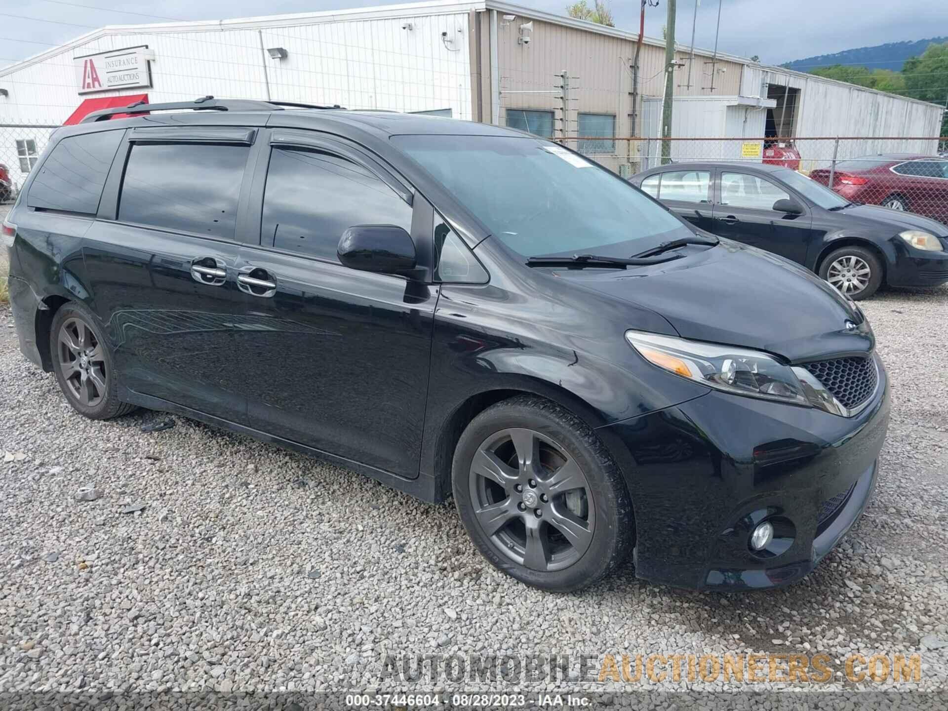 5TDXZ3DC6HS784784 TOYOTA SIENNA 2017