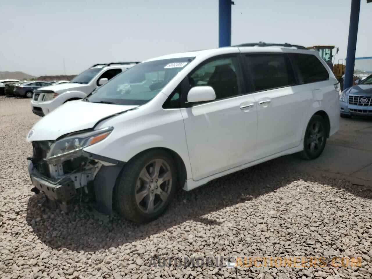 5TDXZ3DC6HS795509 TOYOTA SIENNA 2017