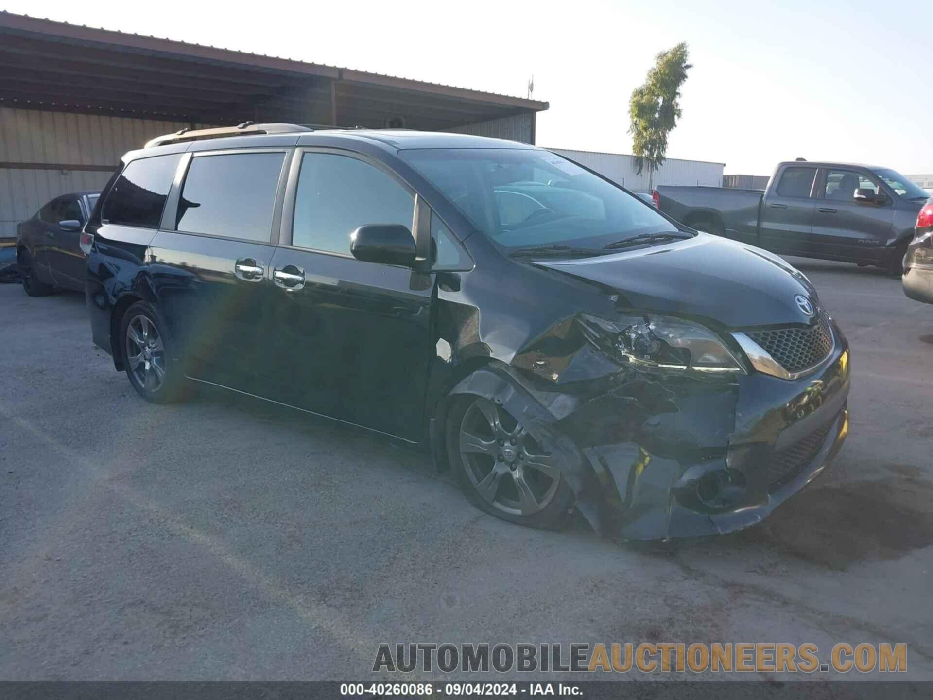 5TDXZ3DC6HS815158 TOYOTA SIENNA 2017