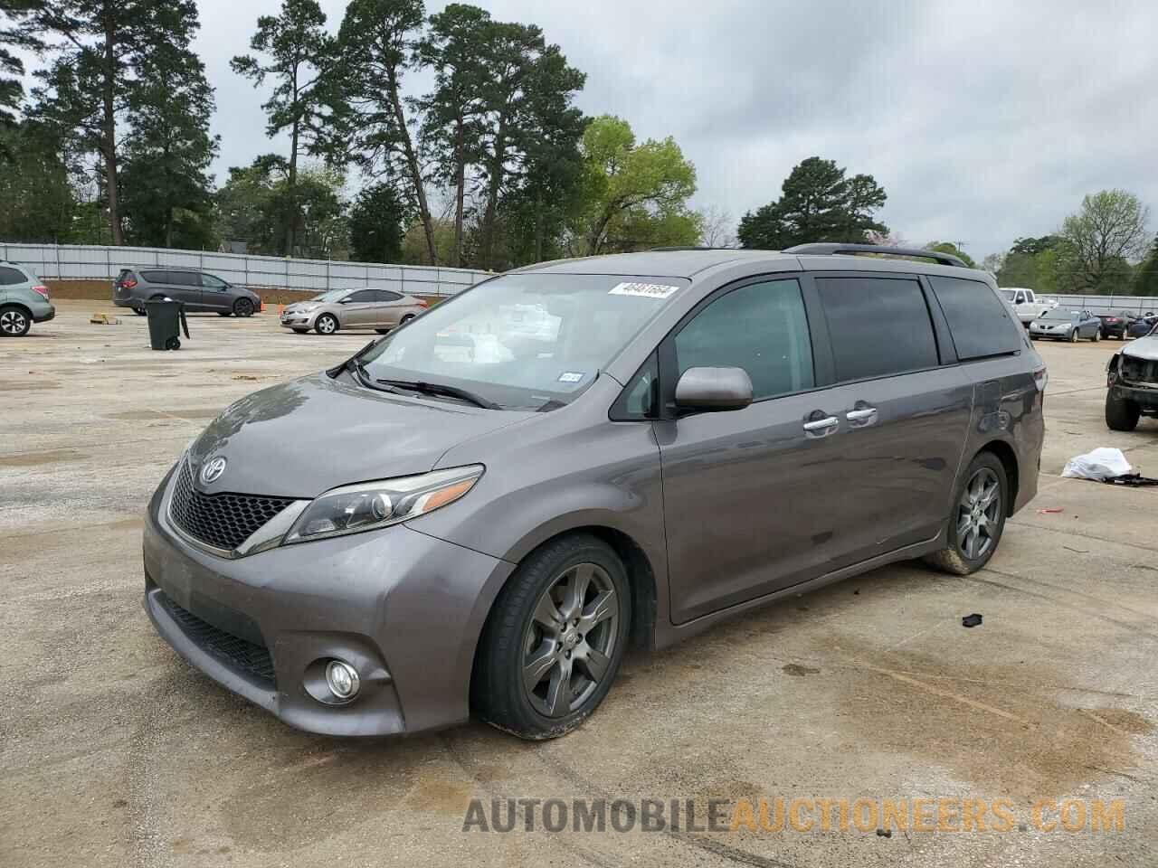 5TDXZ3DC6HS857331 TOYOTA SIENNA 2017