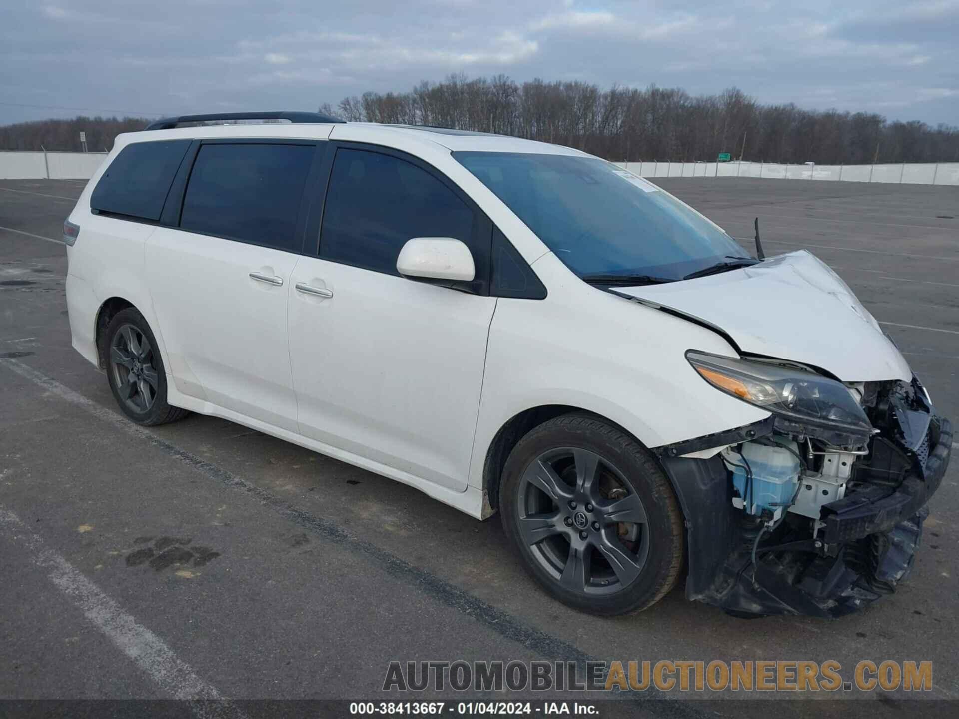 5TDXZ3DC6JS938562 TOYOTA SIENNA 2018