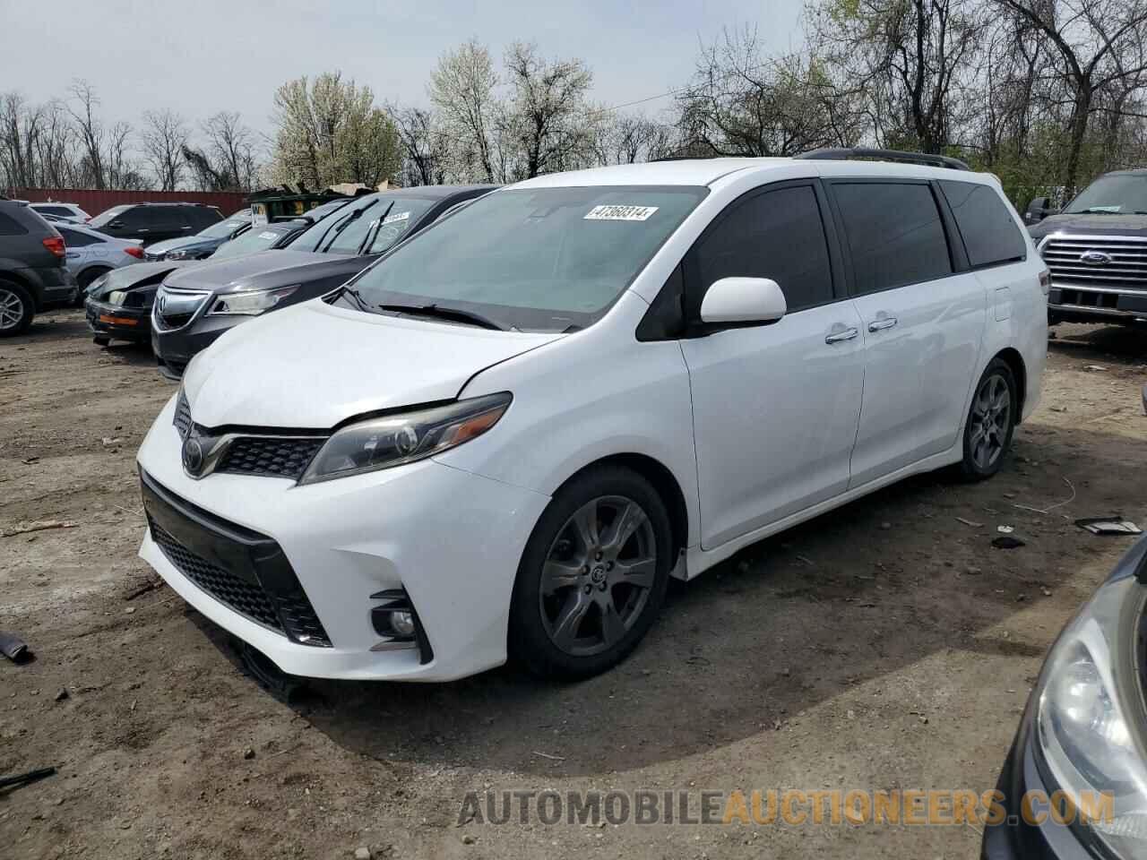 5TDXZ3DC6KS986886 TOYOTA SIENNA 2019