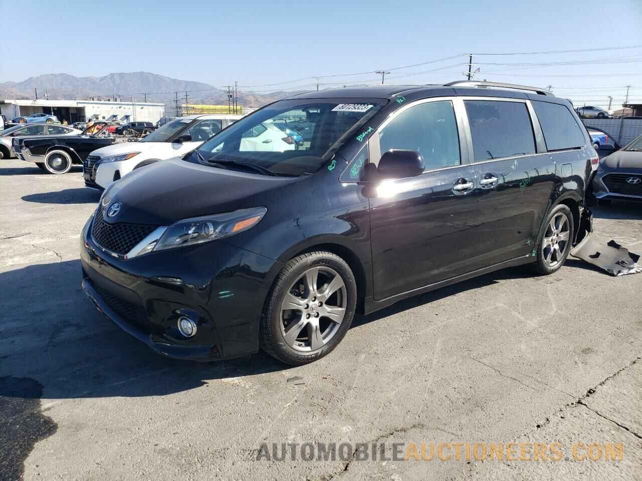 5TDXZ3DC7HS823396 TOYOTA SIENNA 2017