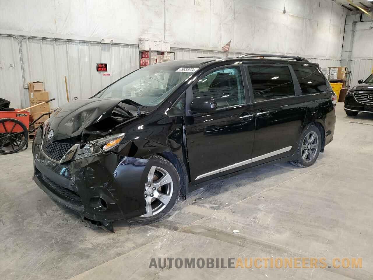 5TDXZ3DC7HS862148 TOYOTA SIENNA 2017