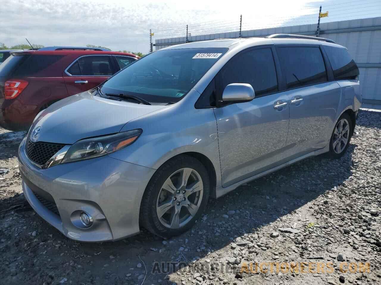 5TDXZ3DC7HS880049 TOYOTA SIENNA 2017