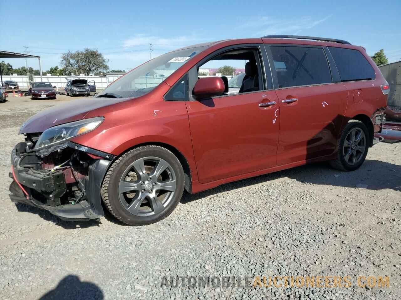 5TDXZ3DC7HS882268 TOYOTA SIENNA 2017