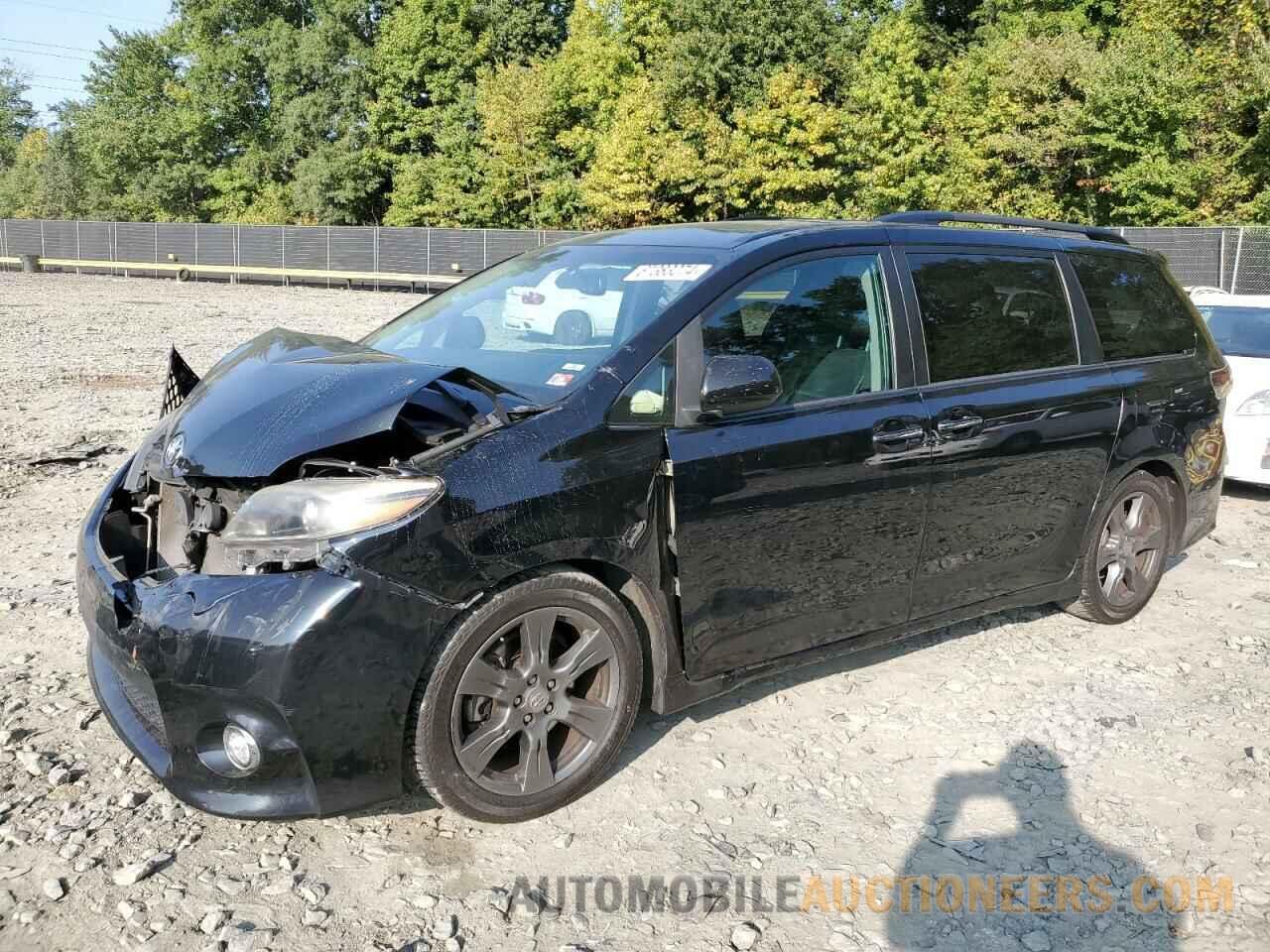 5TDXZ3DC7HS885722 TOYOTA SIENNA 2017