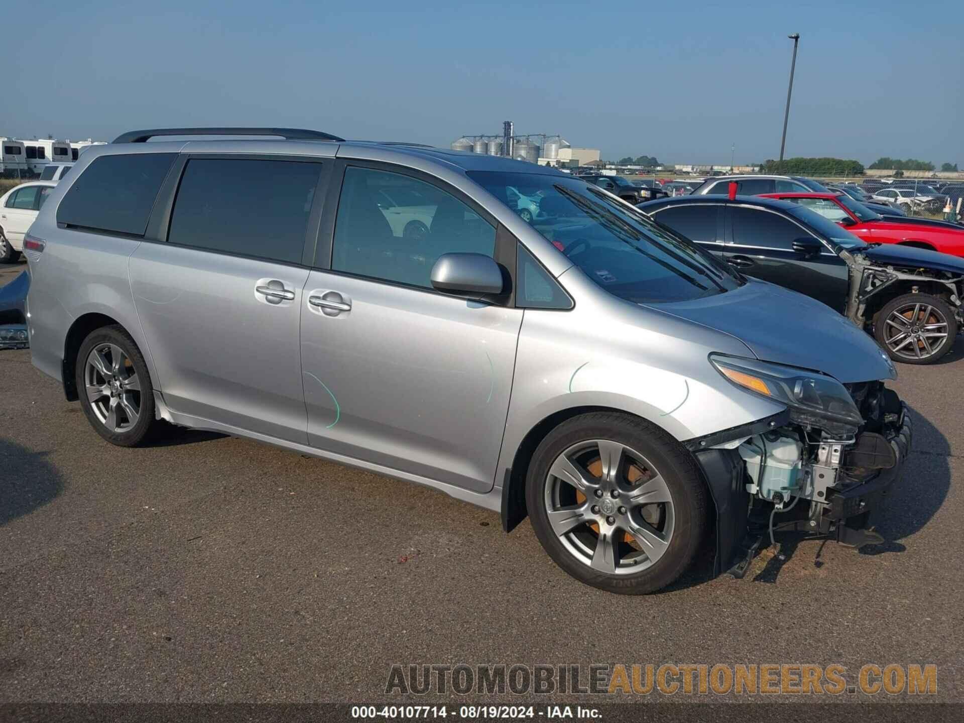 5TDXZ3DC7HS886806 TOYOTA SIENNA 2017