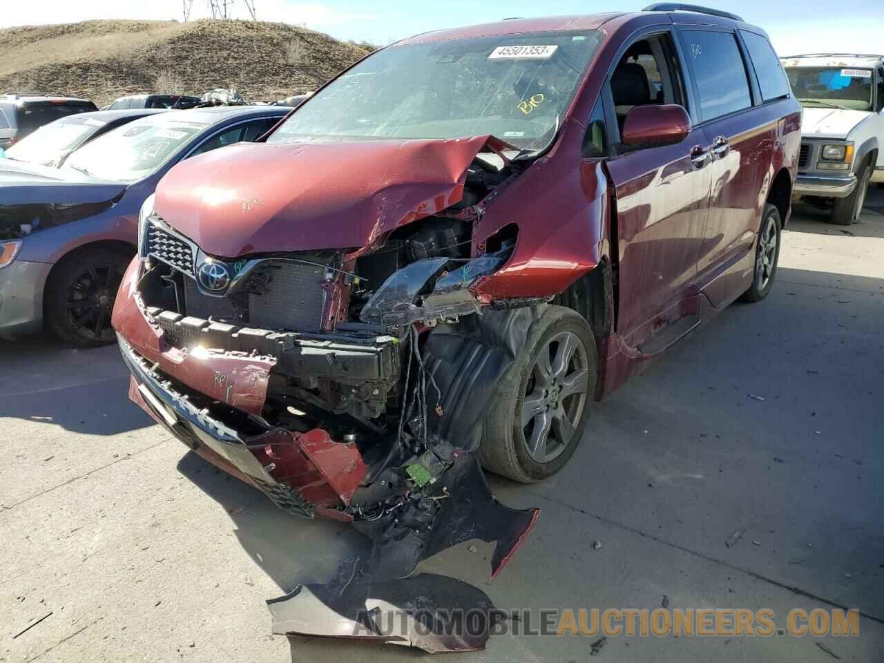 5TDXZ3DC7KS971474 TOYOTA SIENNA 2019