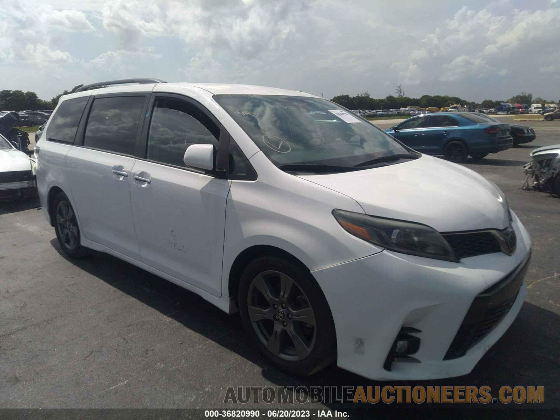 5TDXZ3DC7KS986203 TOYOTA SIENNA 2019