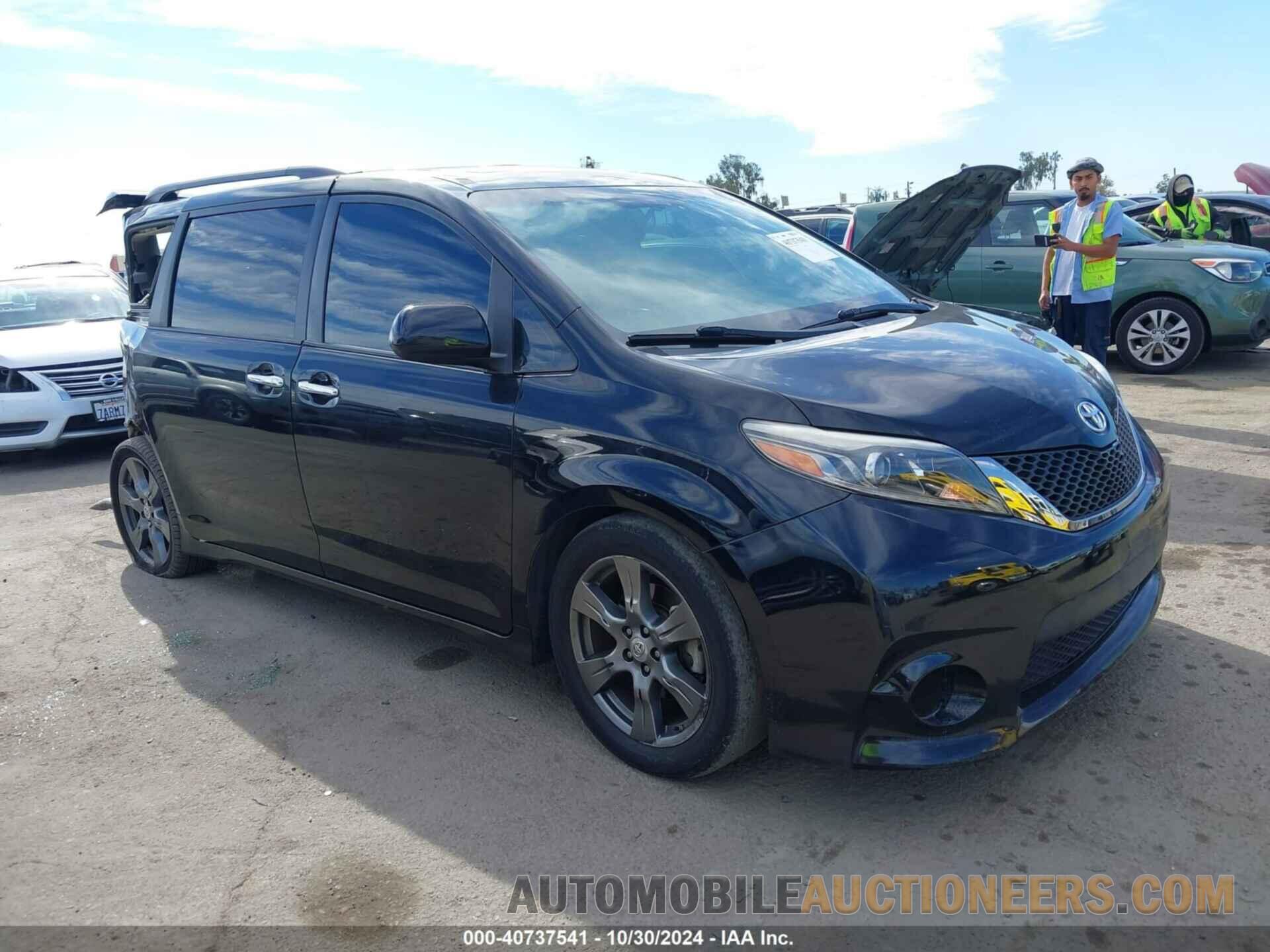 5TDXZ3DC8HS771079 TOYOTA SIENNA 2017