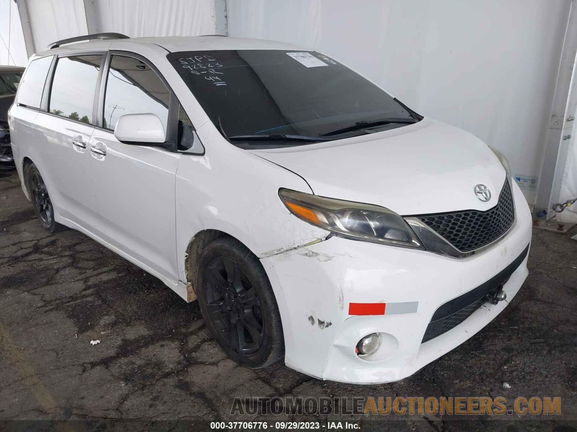 5TDXZ3DC8HS797763 TOYOTA SIENNA 2017