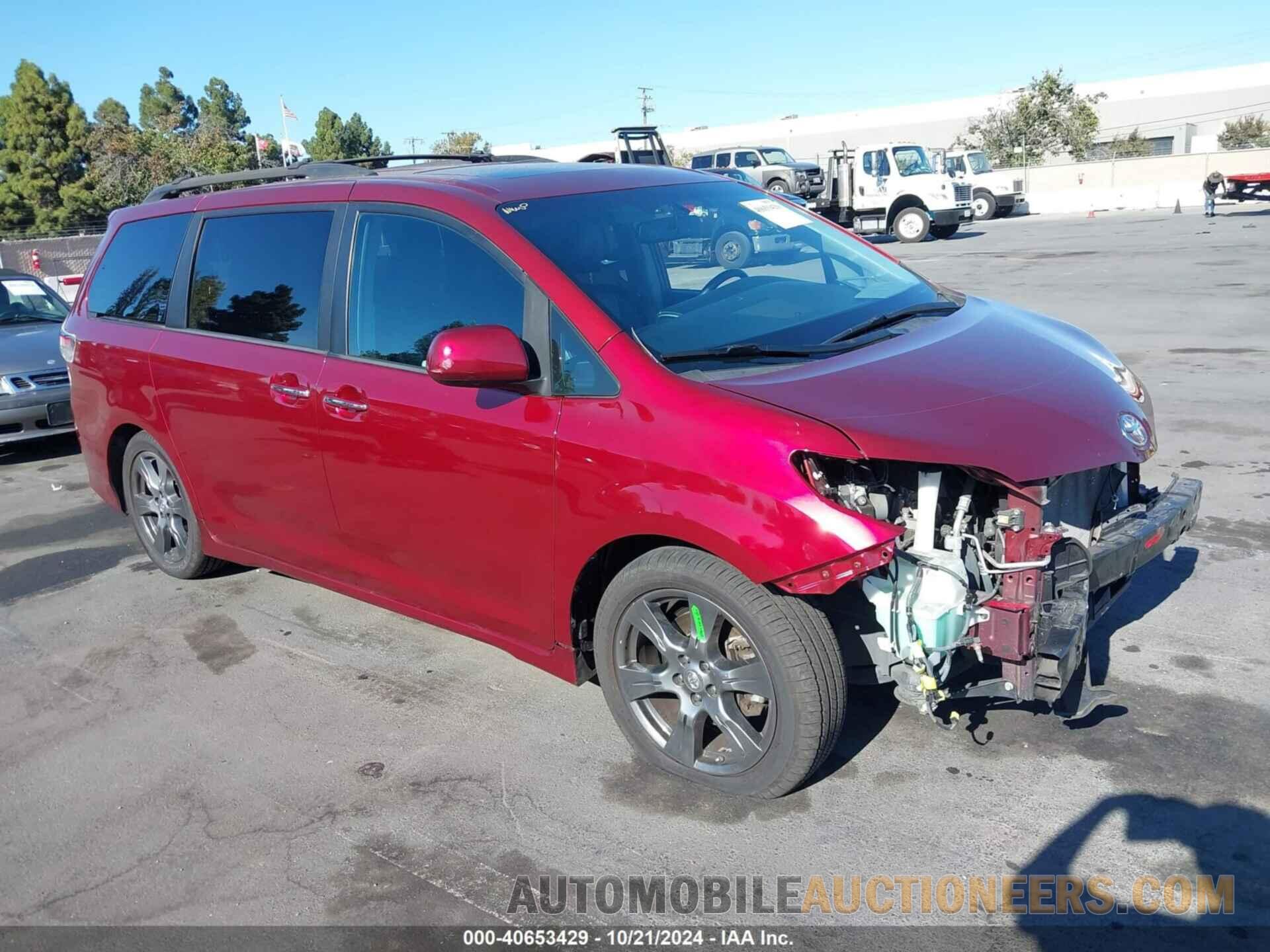 5TDXZ3DC8HS816294 TOYOTA SIENNA 2017