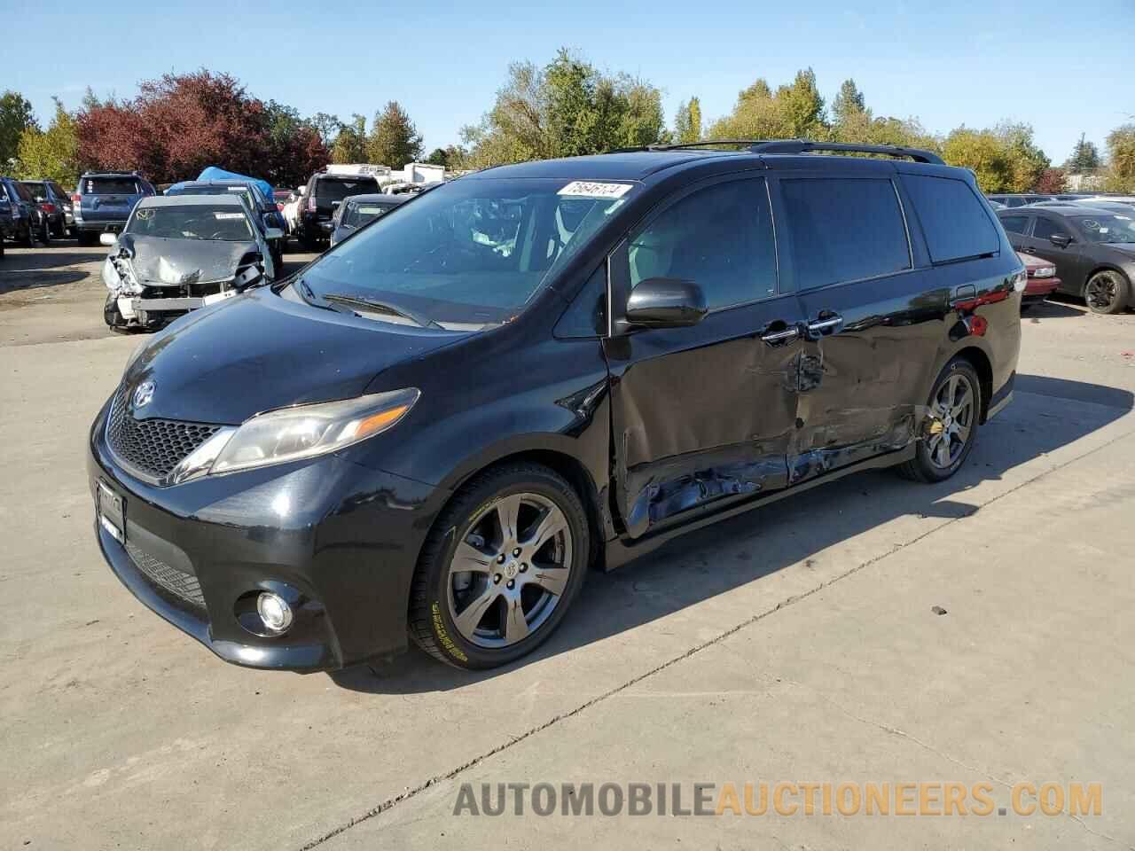 5TDXZ3DC8HS822287 TOYOTA SIENNA 2017