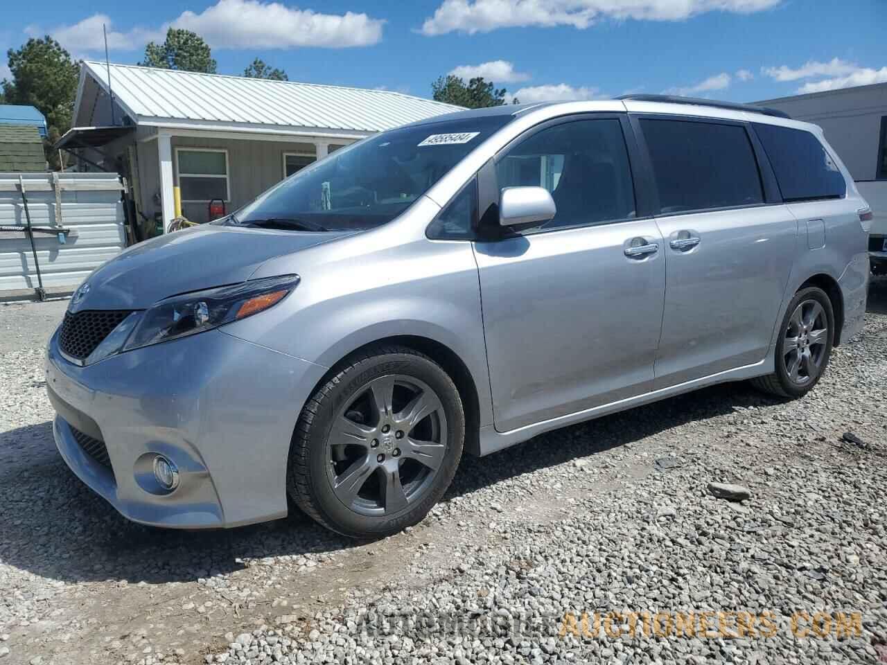 5TDXZ3DC8HS837811 TOYOTA SIENNA 2017