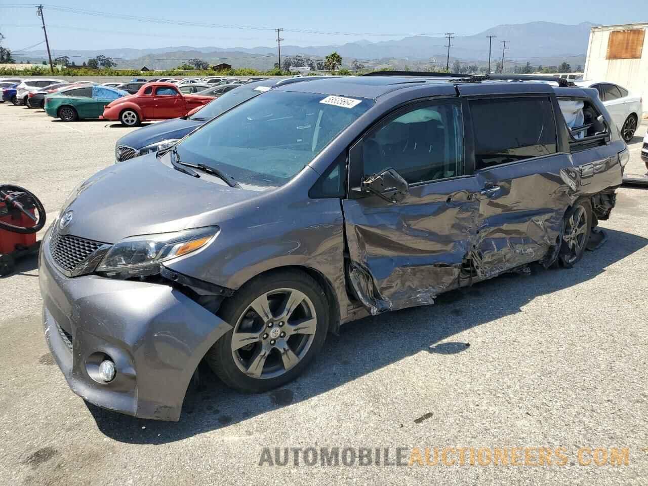 5TDXZ3DC8HS889651 TOYOTA SIENNA 2017