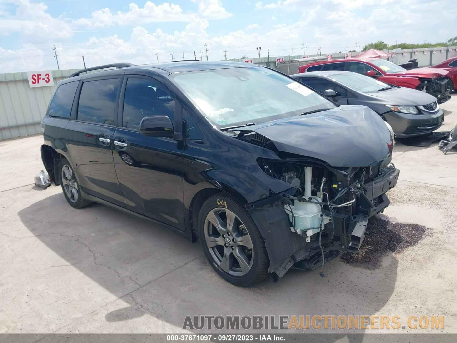 5TDXZ3DC8JS961406 TOYOTA SIENNA 2018