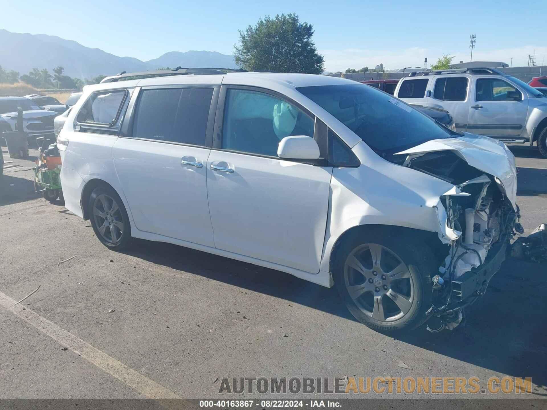 5TDXZ3DC9HS768952 TOYOTA SIENNA 2017