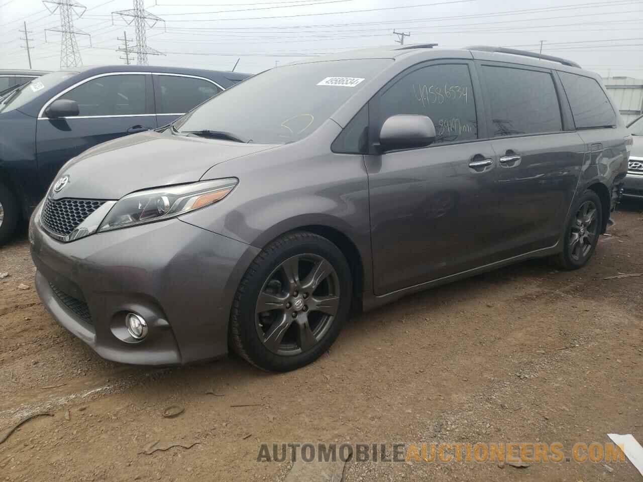 5TDXZ3DC9HS769471 TOYOTA SIENNA 2017