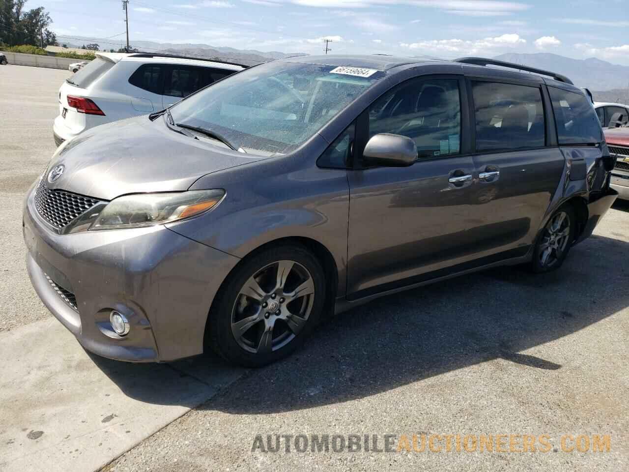 5TDXZ3DC9HS792121 TOYOTA SIENNA 2017