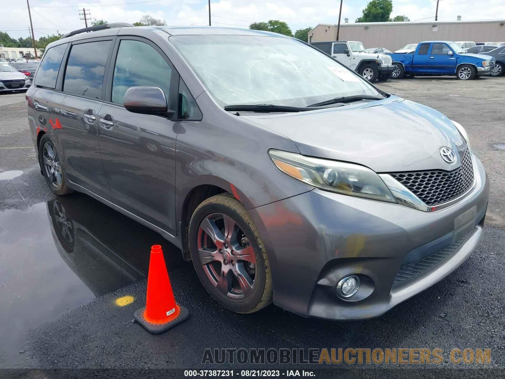 5TDXZ3DC9HS847814 TOYOTA SIENNA 2017