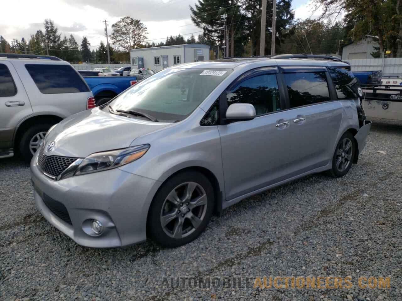 5TDXZ3DC9HS869392 TOYOTA SIENNA 2017